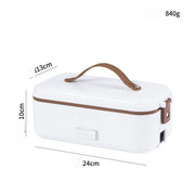 Electric Lunch Box with Stainless Steel Container – Portable Food Warmer
