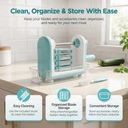 5-Blade Vegetable Spiralizer – Zucchini Noodle Maker for Veggie Pasta, Salads & Meal Prep