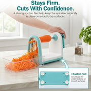 5-Blade Vegetable Spiralizer – Zucchini Noodle Maker for Veggie Pasta, Salads & Meal Prep