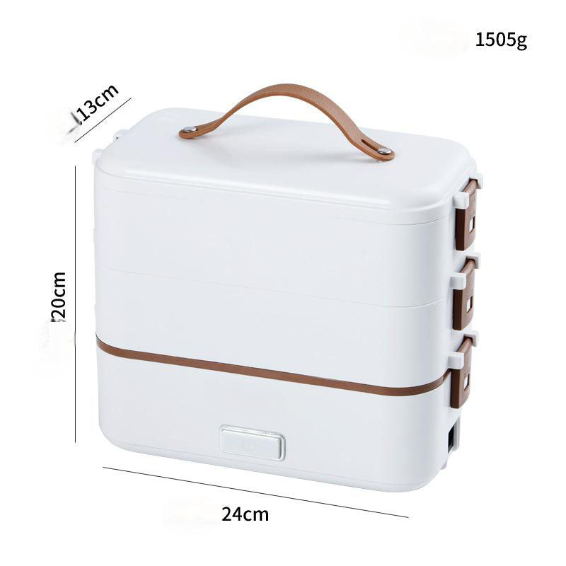 Electric Lunch Box with Stainless Steel Container – Portable Food Warmer