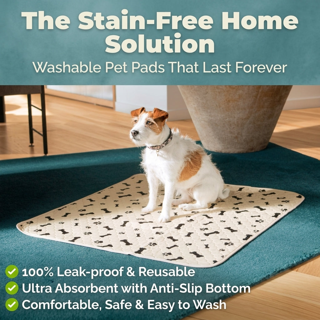 Durable Leak-Free Potty Pads – Puppy Training & Odor Control