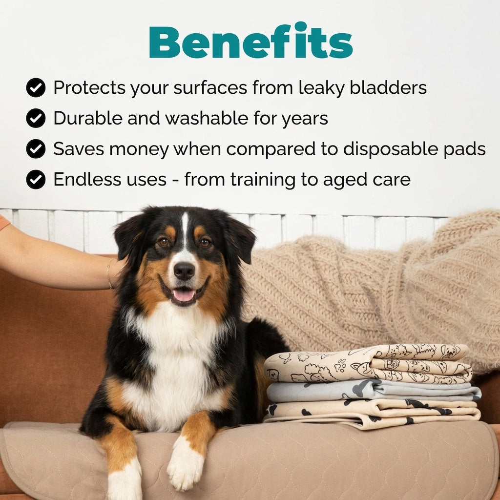 Durable Leak-Free Potty Pads – Puppy Training & Odor Control
