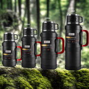 Insulated Stainless Steel Water Bottle with Handle – Multiple Sizes