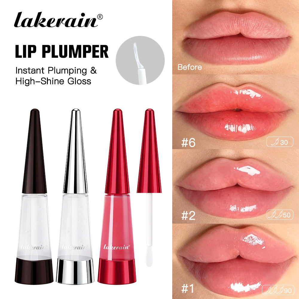 Lakerain Lip Plumper Gloss – Hydrating High-Shine Lip Gloss