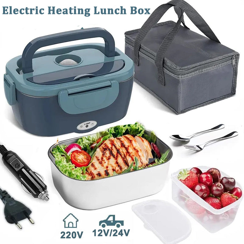 Original Portable Electric Lunch Box – Stainless Steel Food Heater
