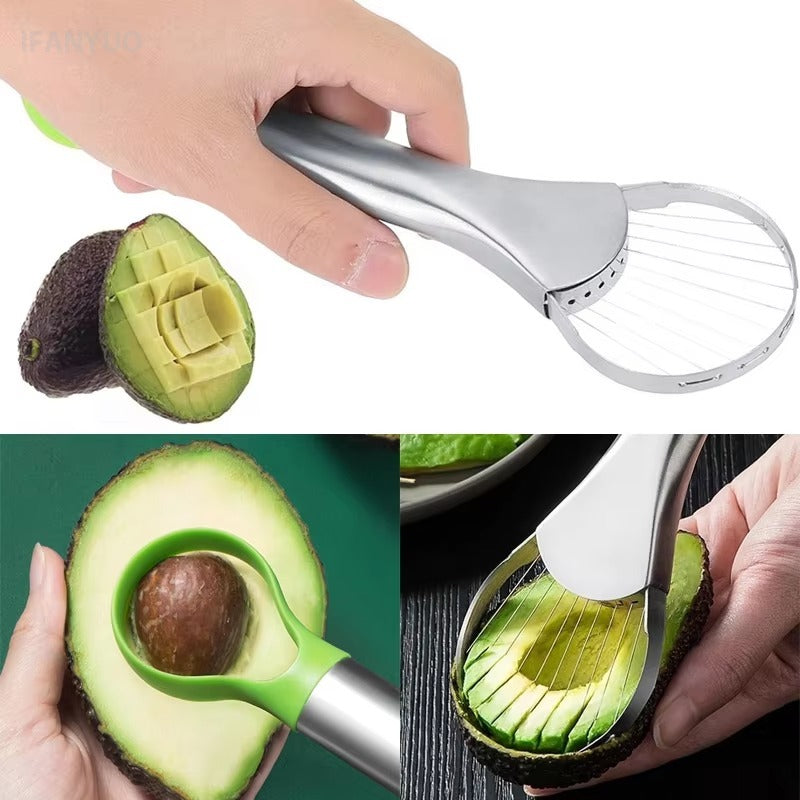 Avocado Knife & Pit Separator – Stainless Steel Kitchen Tool