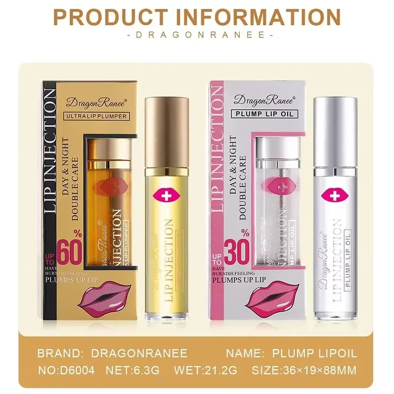 Volumizing Lip Plumper Oil – Enhanced Lip Serum & Gloss