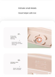 Original Portable Electric Lunch Box 1.2L – Smart Timer Thermal Steamer