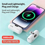 Mini Power Bank 10000mAh PowerBank Fast Charging Portable Charger for IPhone 17 16 15 14 Xiaomi Samsung Poco External Battery