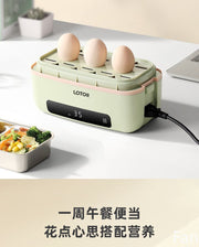 Original Portable Electric Lunch Box 1.2L – Smart Timer Thermal Steamer