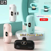 Mini Power Bank 10000mAh PowerBank Fast Charging Portable Charger for IPhone 17 16 15 14 Xiaomi Samsung Poco External Battery