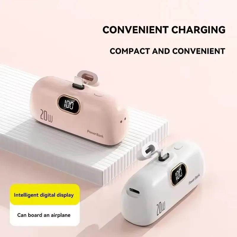 Mini Power Bank 10000mAh PowerBank Fast Charging Portable Charger for IPhone 17 16 15 14 Xiaomi Samsung Poco External Battery