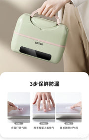 Original Portable Electric Lunch Box 1.2L – Smart Timer Thermal Steamer