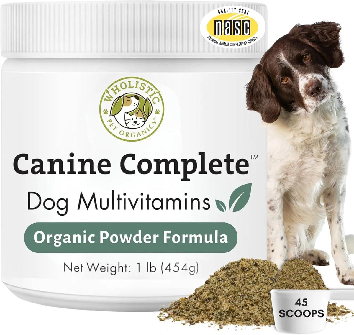 Canine Complete Dog Multivitamin Powder – Wholistic Pet Organics
