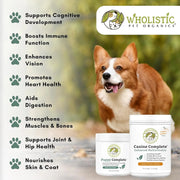 Canine Complete Dog Multivitamin Powder – Wholistic Pet Organics