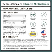 Canine Complete Dog Multivitamin Powder – Wholistic Pet Organics
