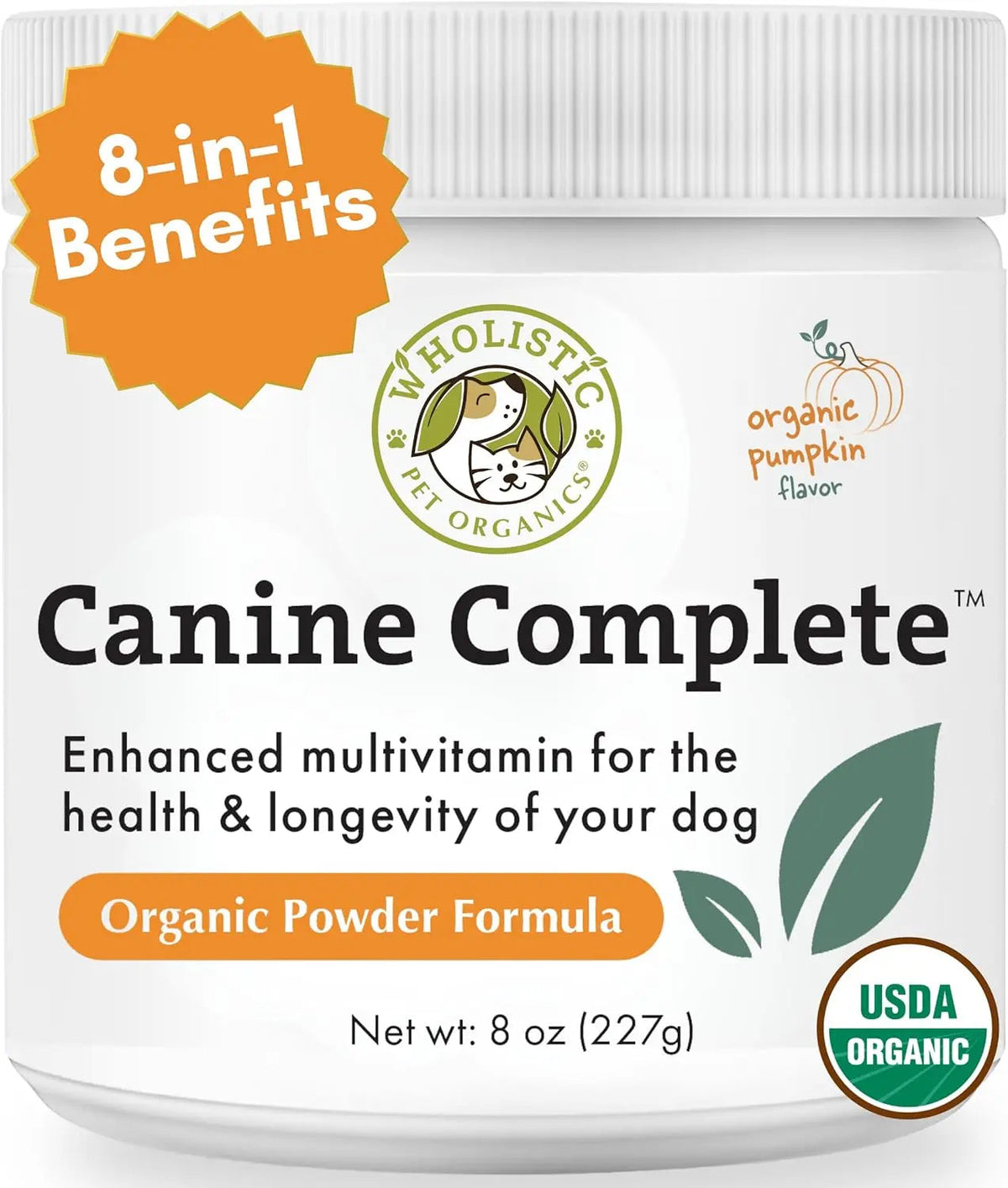 Canine Complete Dog Multivitamin Powder – Wholistic Pet Organics