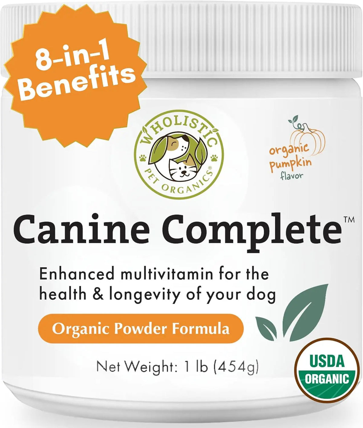 Canine Complete Dog Multivitamin Powder – Wholistic Pet Organics