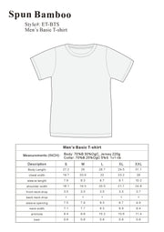 The Original Men's Bamboo Viscose/Organic Cotton Short Sleeve T-Shirt - Classic Cut
